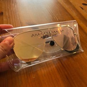 Quay Australia High Key Gold sunglasses